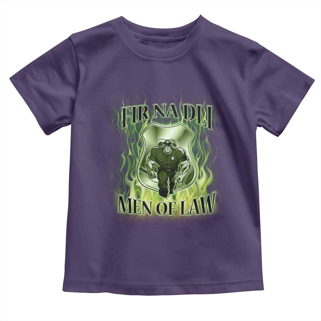 Patriotic Irish Pride Toddler T Shirt Fir Na Dli Men Of Law TS09 Purple Print Your Wear