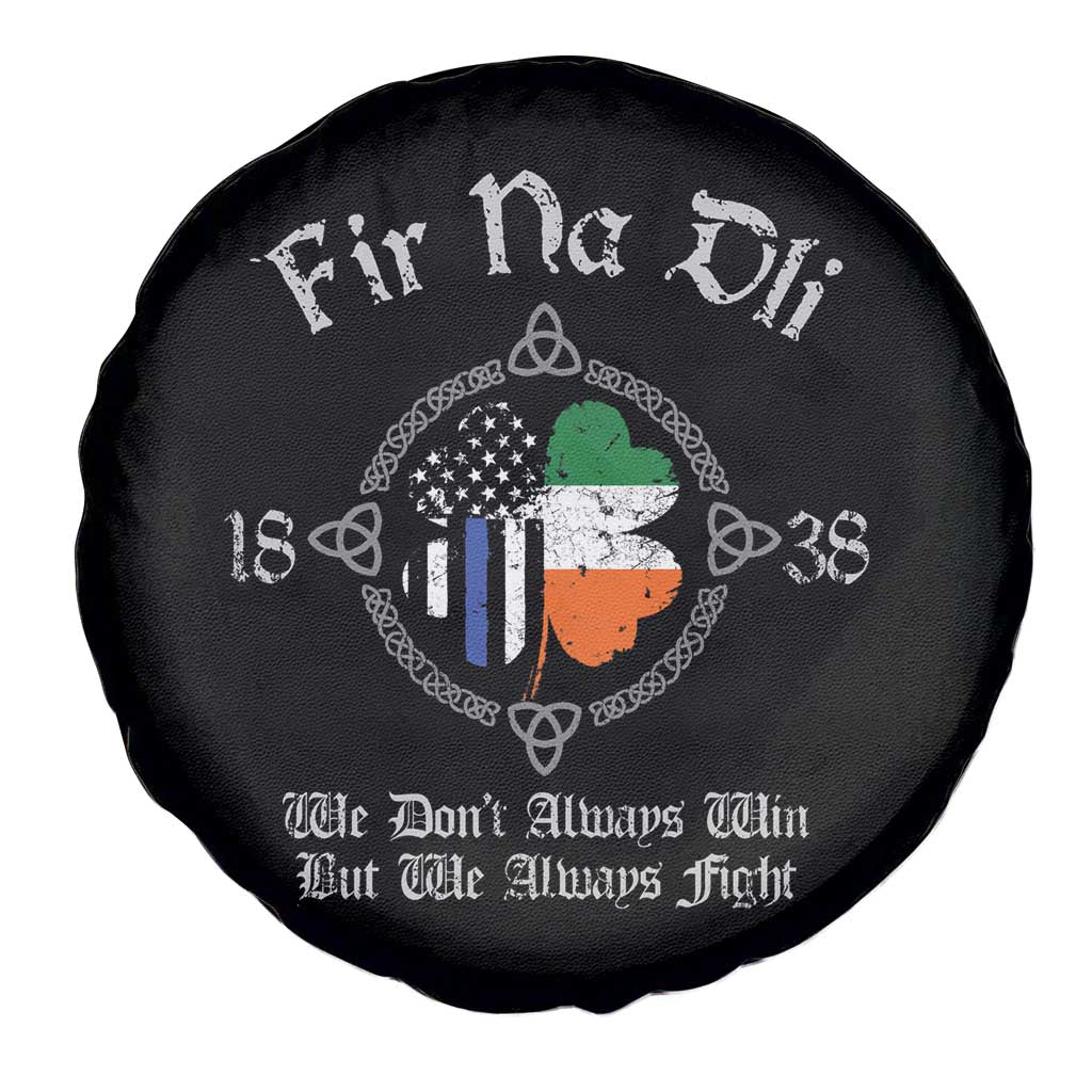 Irish Pride Spare Tire Cover Fir Na Dli Men Of Law Shamrock American Irish Flag TS09 Print Your Wear