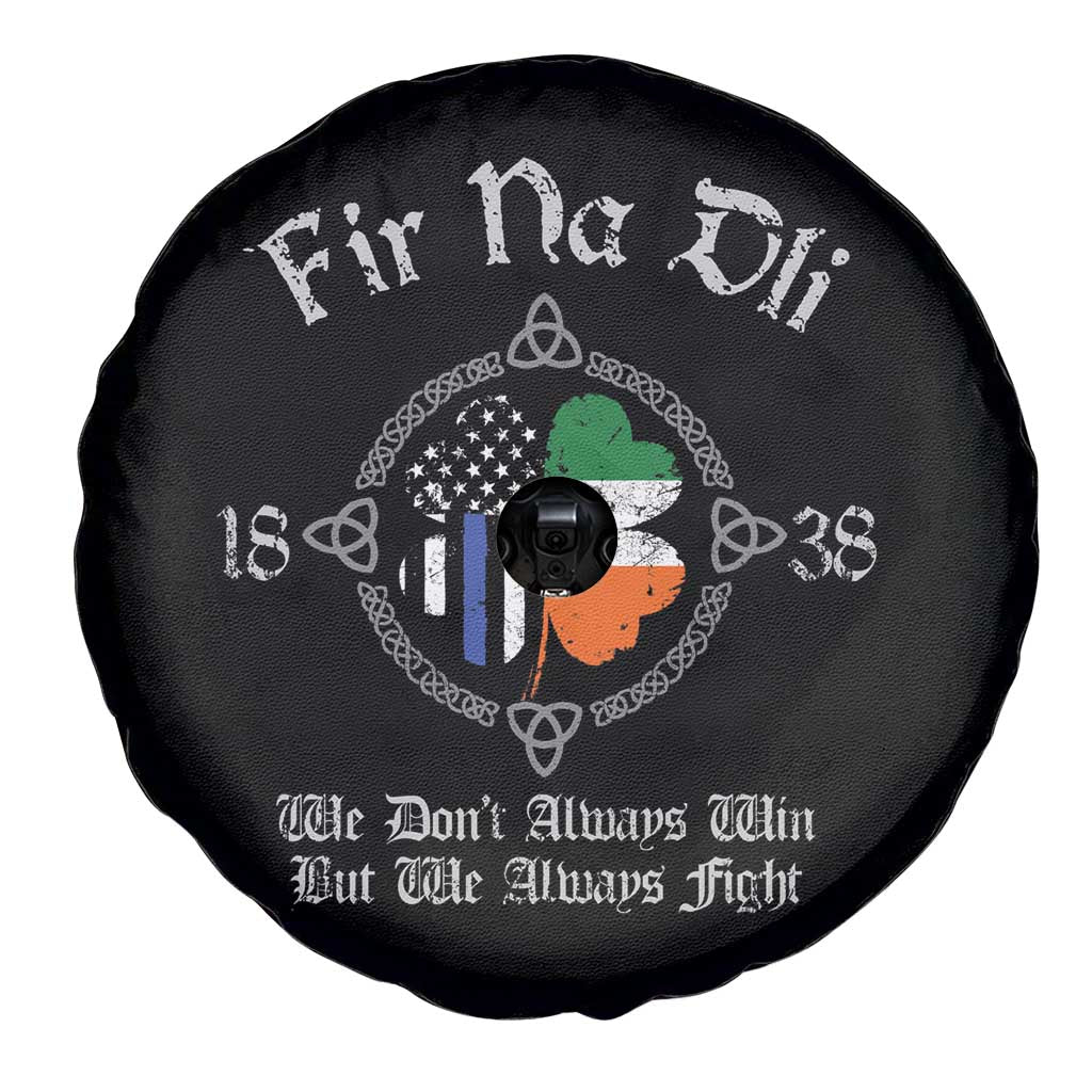 Irish Pride Spare Tire Cover Fir Na Dli Men Of Law Shamrock American Irish Flag TS09 Print Your Wear