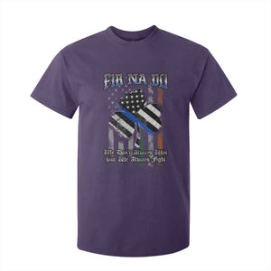 Fir Na Dli Men Of Law T Shirt For Kid We Don't Always Win But We Always Fight TS09 Purple Print Your Wear