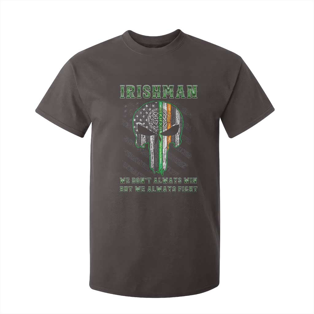 Irish Pride T Shirt For Kid We Don't Always Win But We Always Fight TS09 Dark Chocolate Print Your Wear