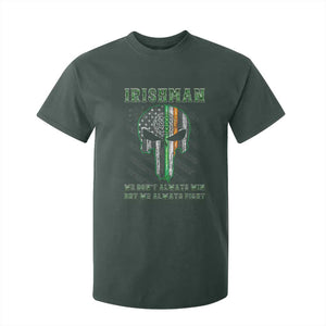 Irish Pride T Shirt For Kid We Don't Always Win But We Always Fight TS09 Dark Forest Green Print Your Wear
