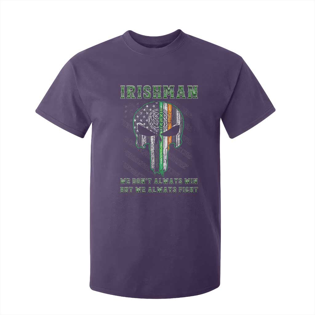 Irish Pride T Shirt For Kid We Don't Always Win But We Always Fight TS09 Purple Print Your Wear