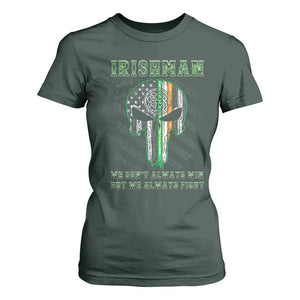 Irish Pride T Shirt For Women We Don't Always Win But We Always Fight TS09 Dark Forest Green Print Your Wear