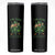 Irish Pride Skinny Tumbler We Don't Always Win But We Always Fight Funny Leprechaun TS09 Black Print Your Wear