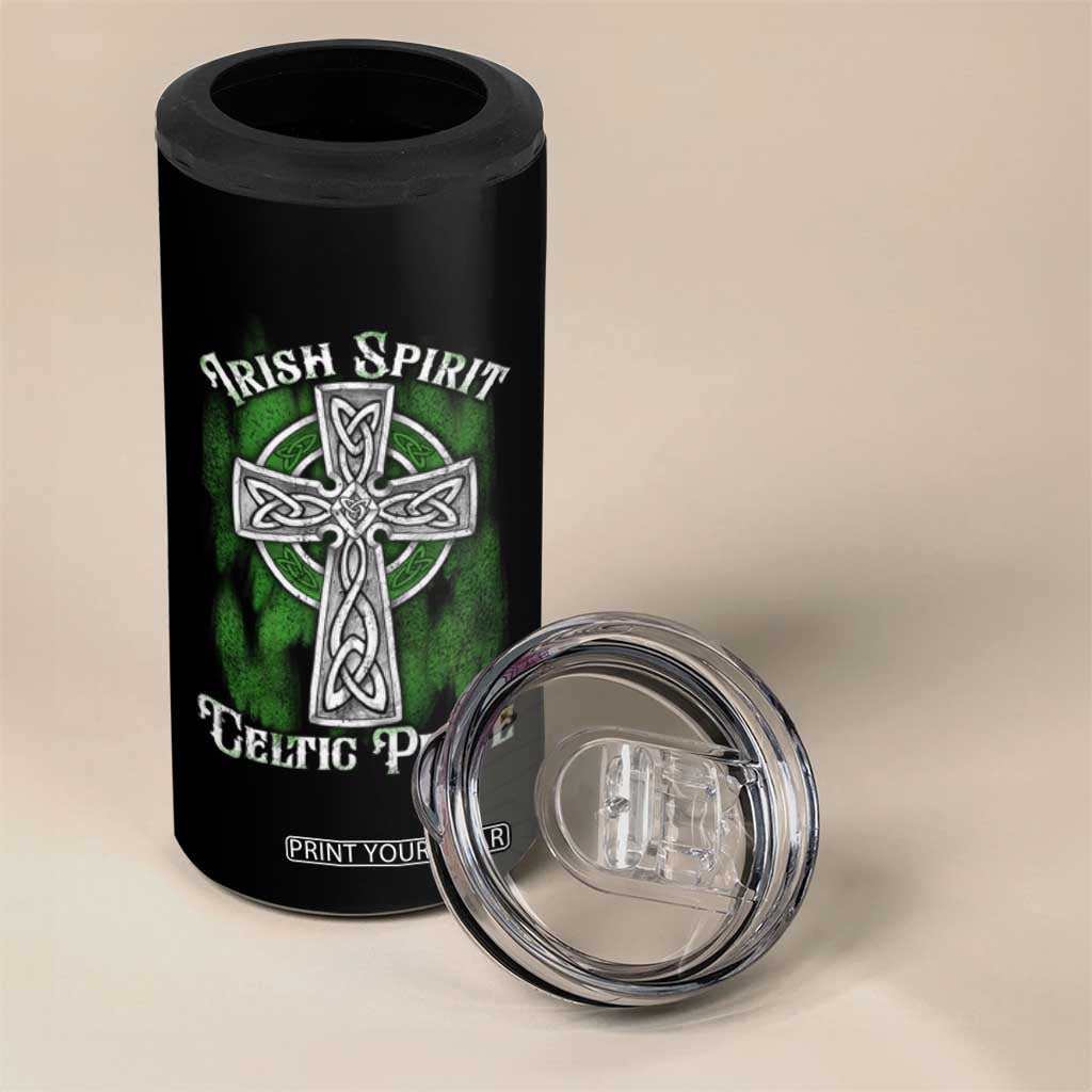 Irish Spirit Celtic Pride 4 in 1 Can Cooler Tumbler TS09 Print Your Wear