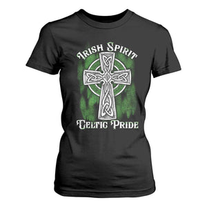 Irish Spirit Celtic Pride T Shirt For Women TS09 Black Print Your Wear
