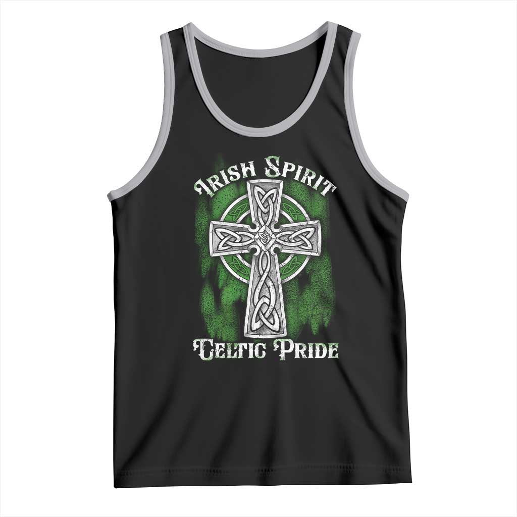 Irish Spirit Celtic Pride Tank Top TS09 Black Athletic Heather Print Your Wear