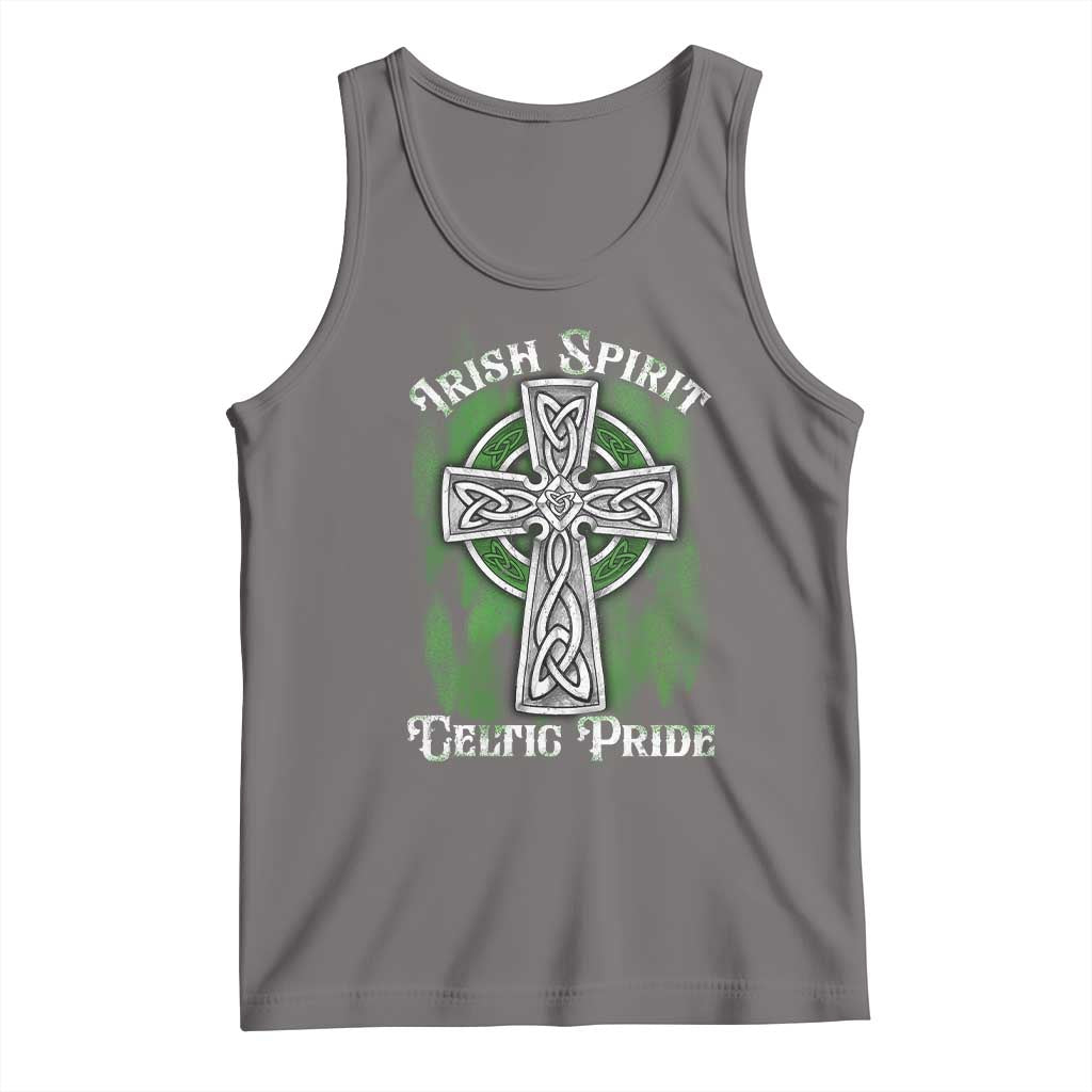 Irish Spirit Celtic Pride Tank Top TS09 Deep Heather Print Your Wear