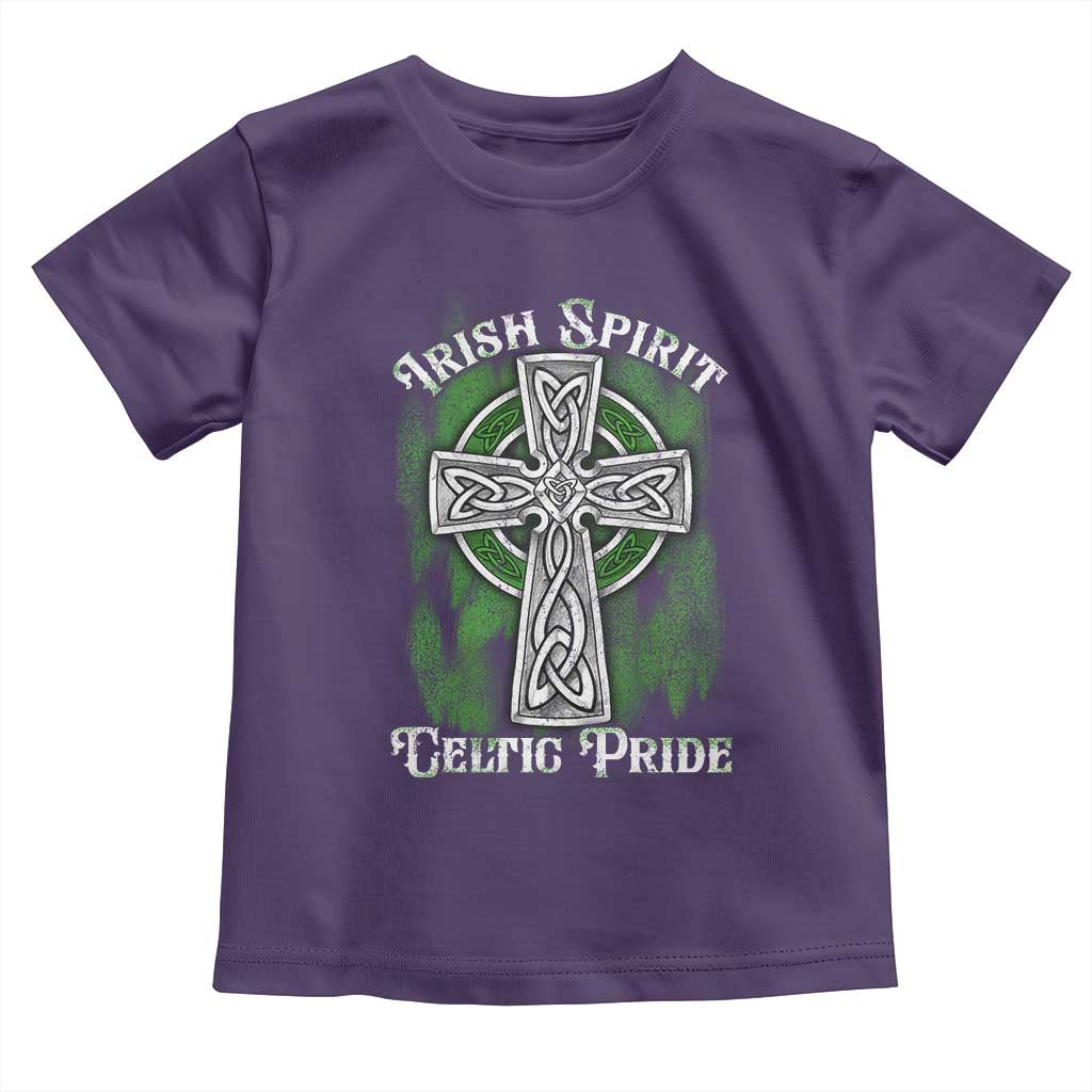 Irish Spirit Celtic Pride Toddler T Shirt TS09 Purple Print Your Wear