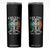 Irish Celtic Pride Skinny Tumbler Celtic Blood Runs Through My Veins TS09 Black Print Your Wear
