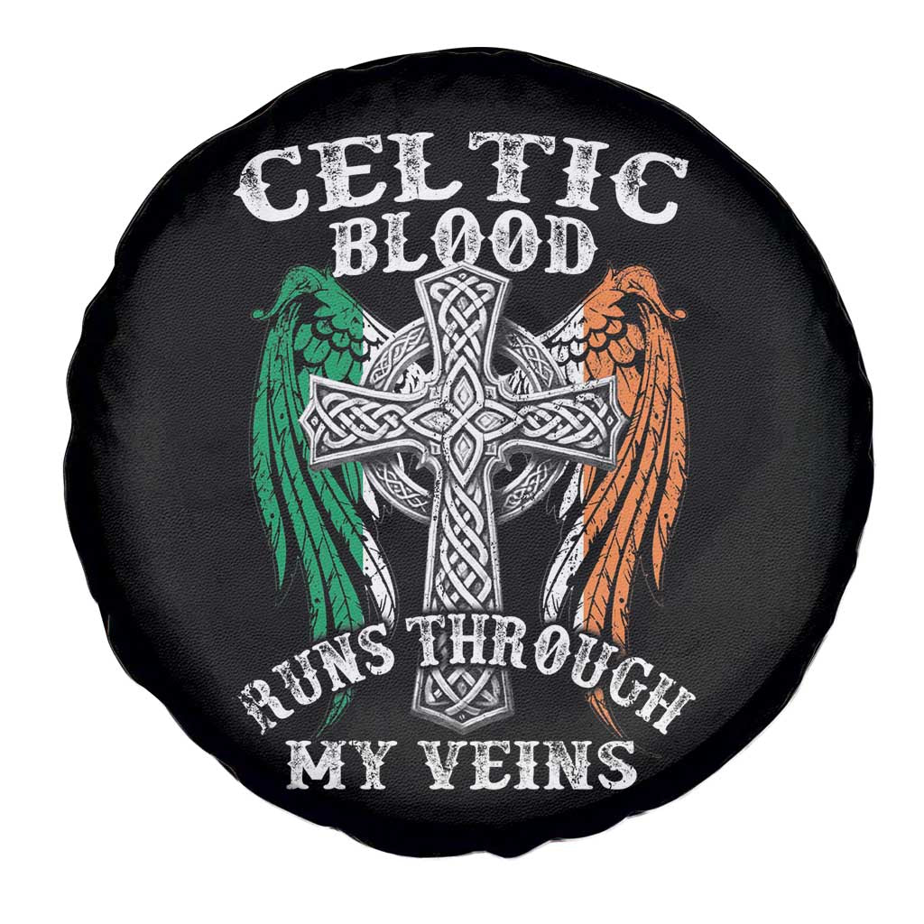 Irish Celtic Pride Spare Tire Cover Celtic Blood Runs Through My Veins TS09 Print Your Wear
