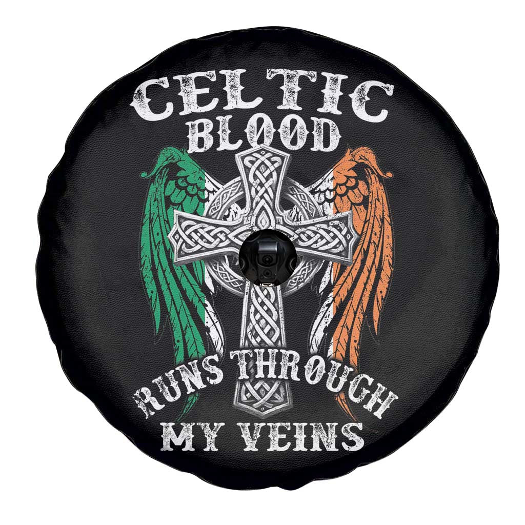 Irish Celtic Pride Spare Tire Cover Celtic Blood Runs Through My Veins TS09 Print Your Wear