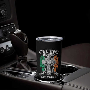 Irish Celtic Pride Tumbler Cup Celtic Blood Runs Through My Veins TS09 Print Your Wear