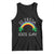 Funny St. Patrick's Day LGBT Tank Top 0 Irish 100 Gay Rainbow Shamrock TS09 Black Print Your Wear