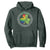 Gayrish Funny St. Patrick's Day LGBT Hoodie TS09 Dark Forest Green Print Your Wear