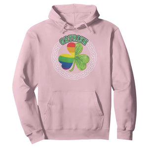 Gayrish Funny St. Patrick's Day LGBT Hoodie TS09 Light Pink Print Your Wear