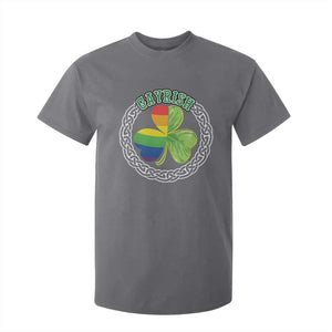 Gayrish Funny St. Patrick's Day LGBT T Shirt For Kid TS09 Charcoal Print Your Wear