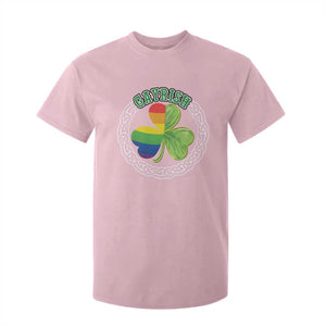 Gayrish Funny St. Patrick's Day LGBT T Shirt For Kid TS09 Light Pink Print Your Wear