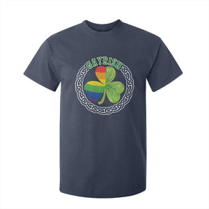 Gayrish Funny St. Patrick's Day LGBT T Shirt For Kid TS09 Navy Print Your Wear