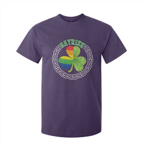 Gayrish Funny St. Patrick's Day LGBT T Shirt For Kid TS09 Purple Print Your Wear