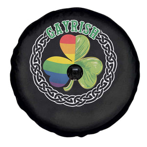 Gayrish Funny St. Patrick's Day LGBT Spare Tire Cover TS09 Print Your Wear