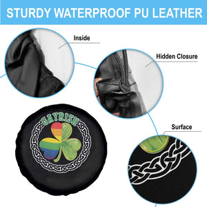 Gayrish Funny St. Patrick's Day LGBT Spare Tire Cover TS09 Print Your Wear