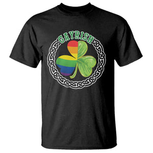 Gayrish Funny St. Patrick's Day LGBT T Shirt TS09 Black Print Your Wear