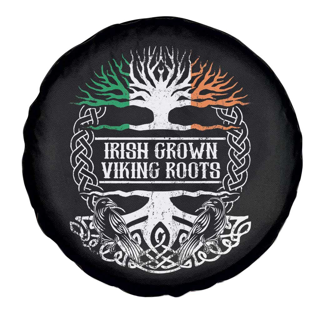 Irish Viking Spare Tire Cover Irish Grown With Viking Roots TS09 Print Your Wear