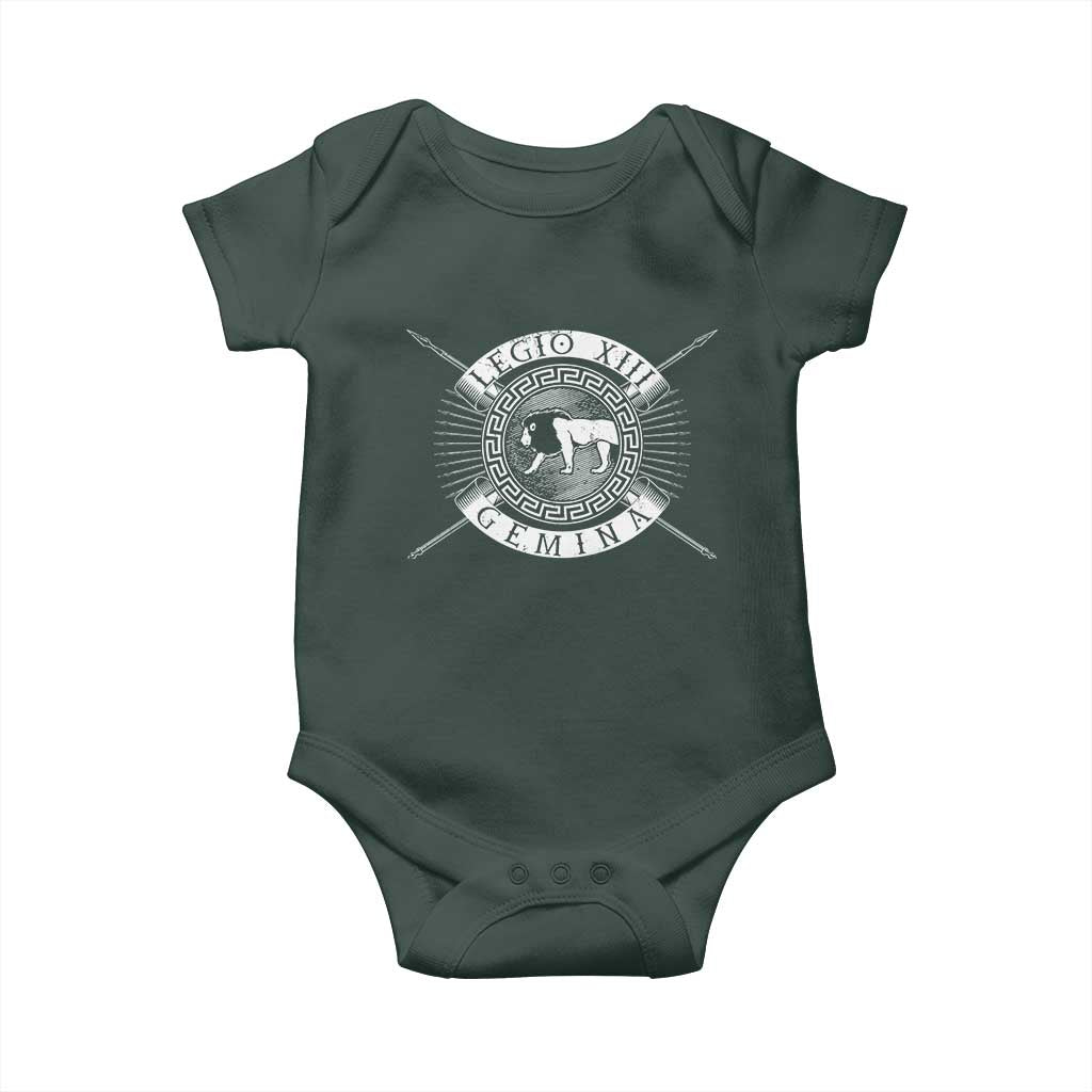 Roman Legion Baby Onesie Legio XIII Gemina Roma Warrior TS09 Print Your Wear