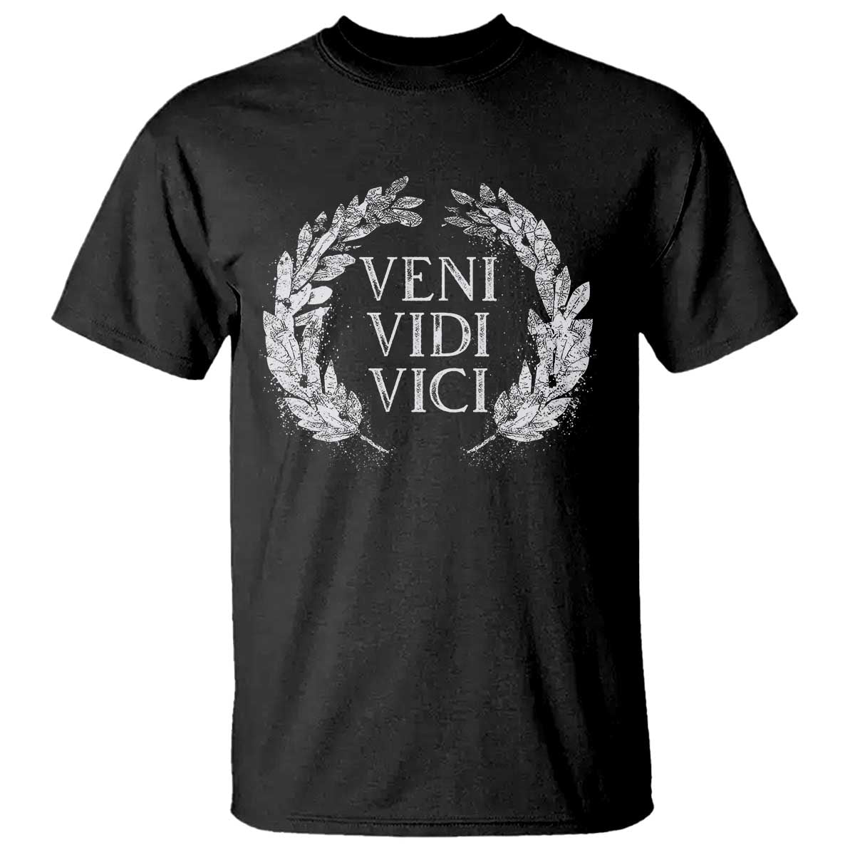 Julius Caesar Veni Vidi Vici T Shirt Latin Roman History TS09 Black Print Your Wear