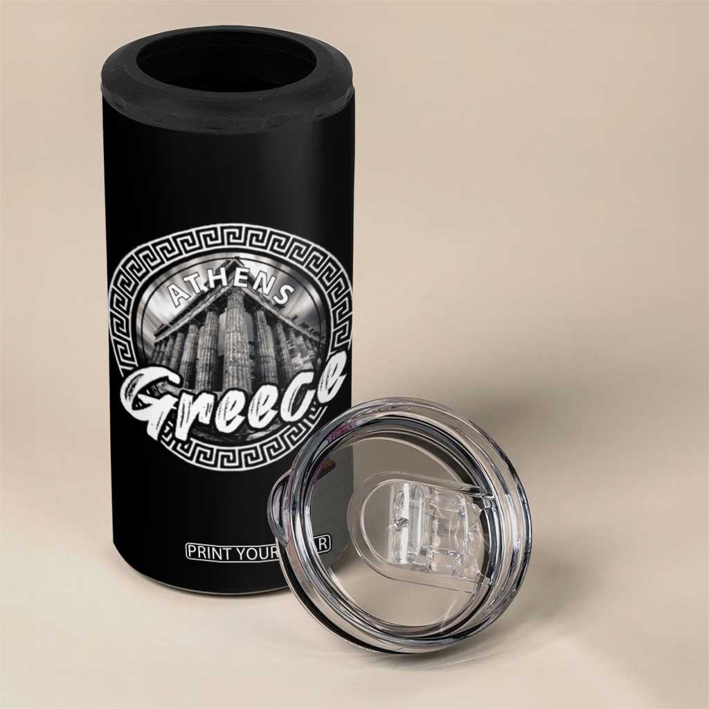Greece Athens Parthenon Acropolis 4 in 1 Can Cooler Tumbler TS09 Print Your Wear