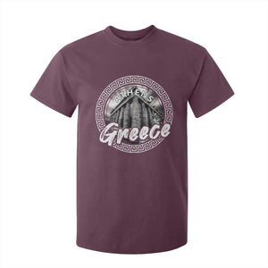 Greece Athens Parthenon Acropolis T Shirt For Kid TS09 Maroon Print Your Wear