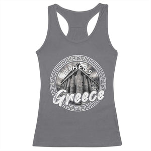 Greece Athens Parthenon Acropolis Racerback Tank Top TS09 Charcoal Print Your Wear