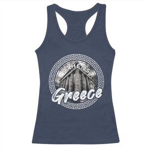 Greece Athens Parthenon Acropolis Racerback Tank Top TS09 Navy Print Your Wear