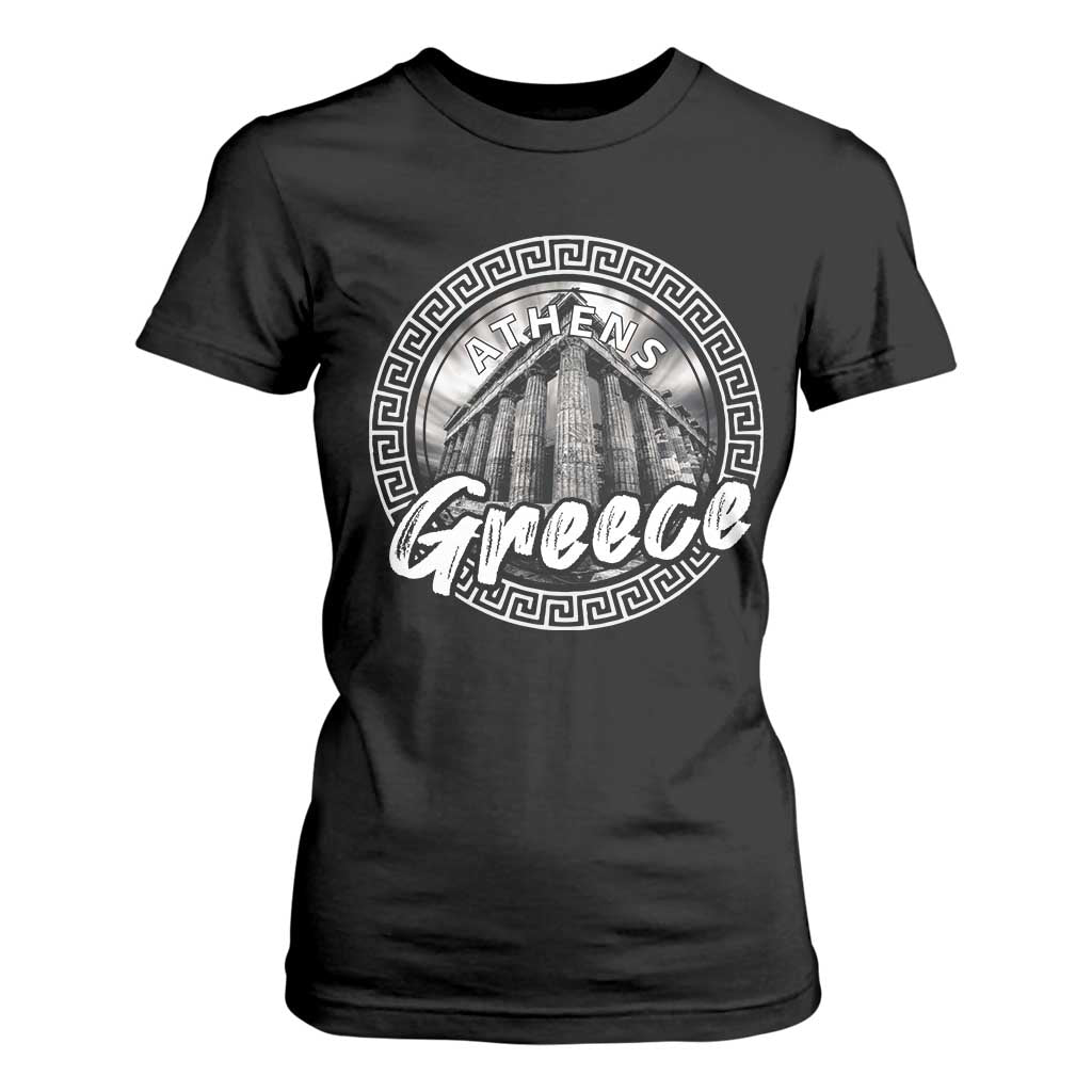 Greece Athens Parthenon Acropolis T Shirt For Women TS09 Black Print Your Wear