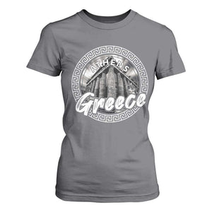 Greece Athens Parthenon Acropolis T Shirt For Women TS09 Charcoal Print Your Wear