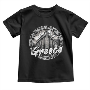Greece Athens Parthenon Acropolis Toddler T Shirt TS09 Black Print Your Wear