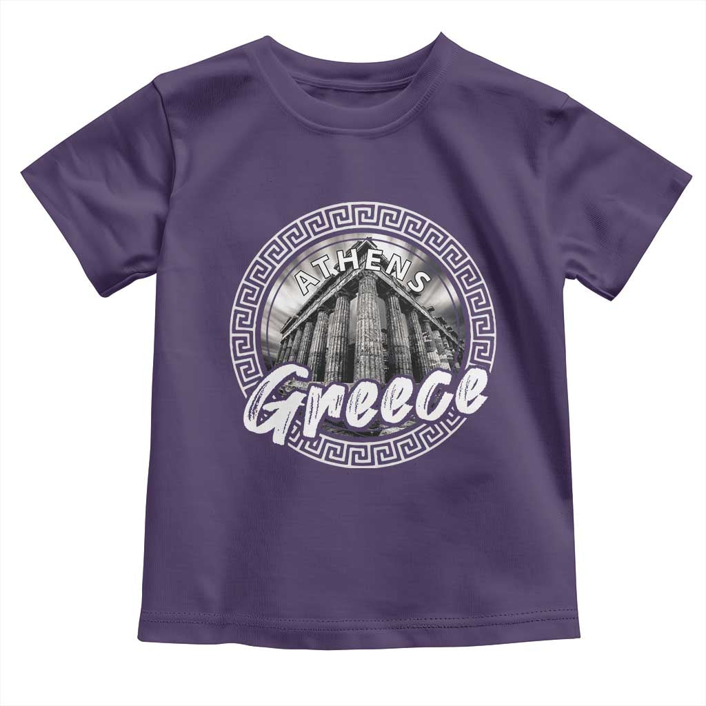 Greece Athens Parthenon Acropolis Toddler T Shirt TS09 Purple Print Your Wear