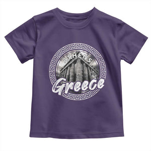 Greece Athens Parthenon Acropolis Toddler T Shirt TS09 Purple Print Your Wear