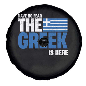 Proud Greece Spare Tire Cover Have No Fear The Greek Is Here TS09 Print Your Wear