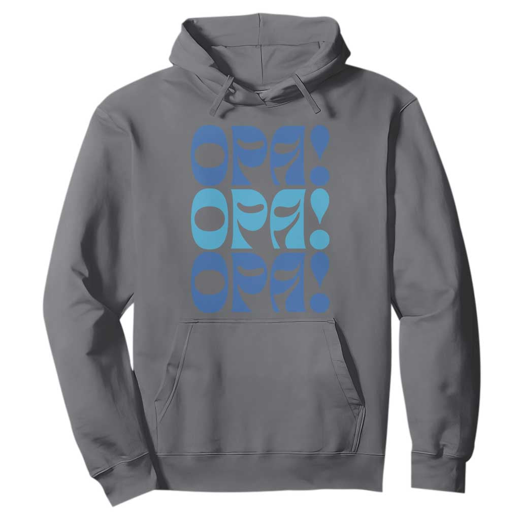 Greek Oops Opa Hoodie TS09 Charcoal Print Your Wear