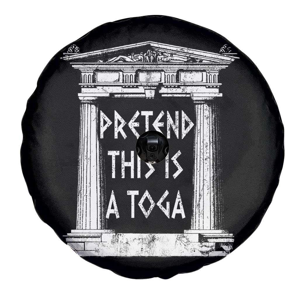 Greek Pride Spare Tire Cover Pretend This Is A Toga Party TS09 Print Your Wear