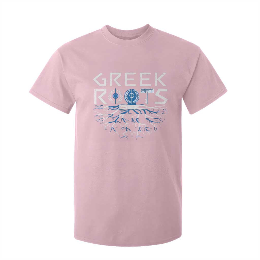 Greek Roots Pride T Shirt For Kid TS09 Light Pink Print Your Wear
