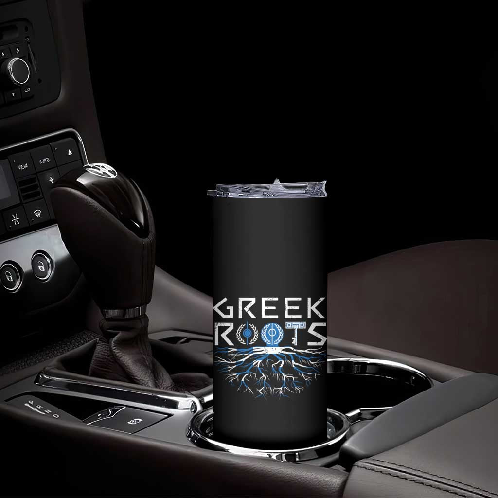 Greek Roots Pride Skinny Tumbler TS09 Print Your Wear