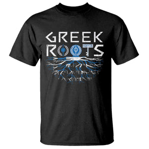 Greek Roots Pride T Shirt TS09 Black Print Your Wear