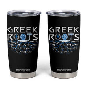 Greek Roots Pride Tumbler Cup TS09 Black Print Your Wear