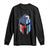 Greek American Pride Long Sleeve Shirt Greece Spartan Helmet TS09 Black Print Your Wear