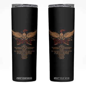 Odysseus World Tour Skinny Tumbler Ancient Greek Epic Mythlogy TS09 Black Print Your Wear