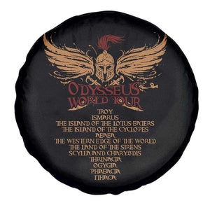 Odysseus World Tour Spare Tire Cover Ancient Greek Epic Mythlogy TS09 Print Your Wear